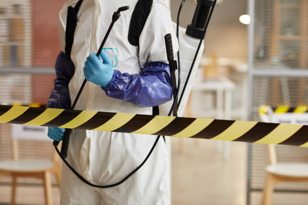 Professional Blood Cleanup technician working in Fort Washington, MD
